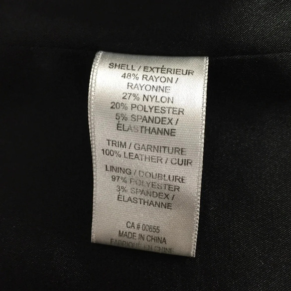 2/$25Neutral Collarless Business casual blazer overcoat suit jacket formal sz 8 - Picture 13 of 16